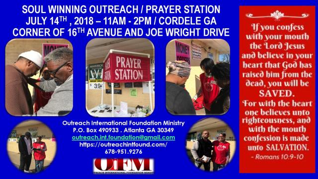July 14th outreach.1 - Cordele.GA
